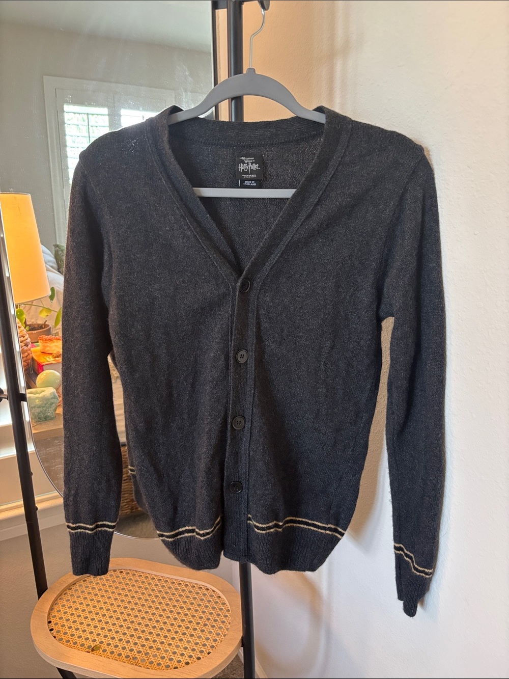 Harry Potter Hufflepuff V-Neck Cardigan